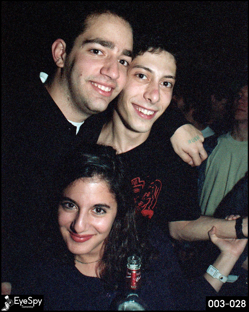 Members of the audience at The Rivoli, New Year's Eve, 1993
